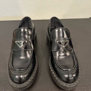 Prada Chocolate Loafers - Sz 38